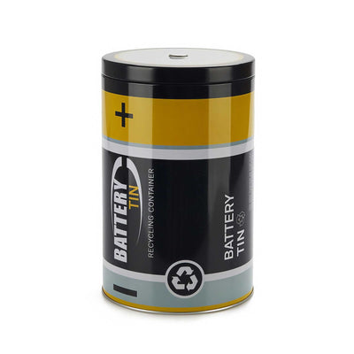 Balvi Waste Batteries tin container