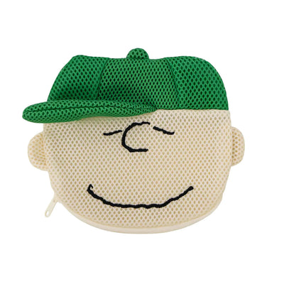 Peanuts Storage mesh laundry bag for socks, charlie brown