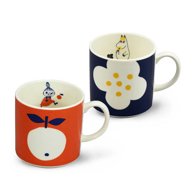 Moomin Mug Set (350ml), Little My & Snoke's Father