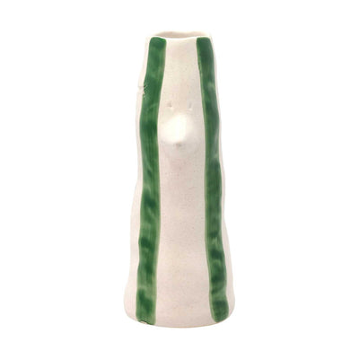 Villa Collection Denmark Villa Style Flower Pot, green