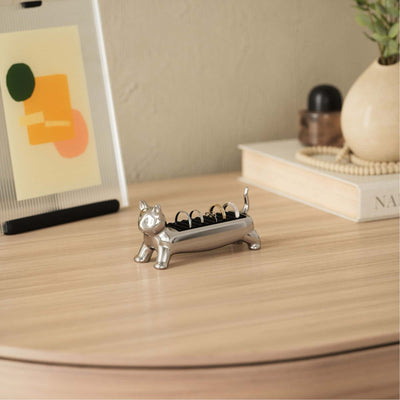 Umbra Ali Cat ring holder, chrome