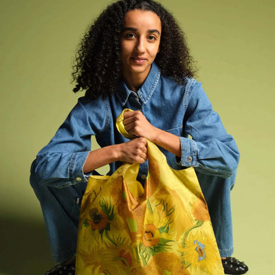 Loqi Vincent van Gogh Sunflowers tote