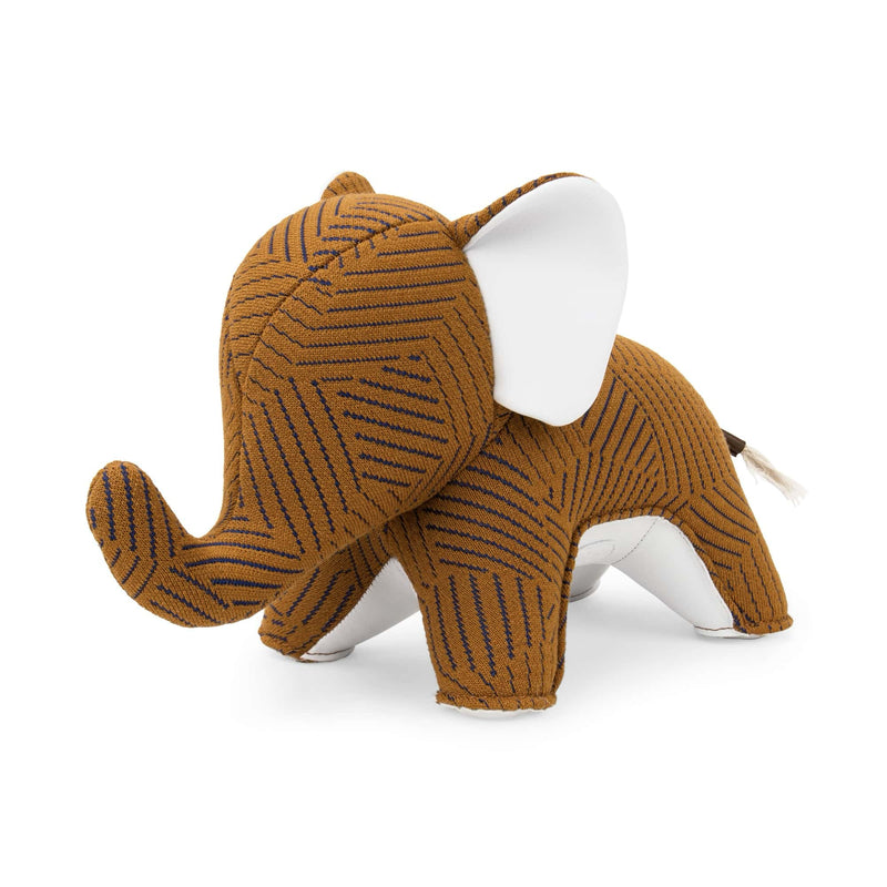 Zuny bookend, elephant abby tan (kvadrat razzle dazzle)