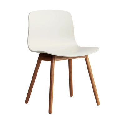 HAY About A Chair AAC12 chair, melange cream/walnut