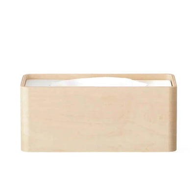 Lemnos Stock tissues box, white