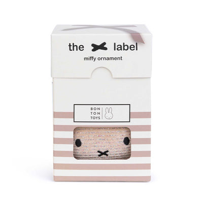 Miffy Ornament Sparkle in giftbox, sand