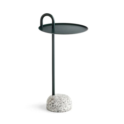 Hay Bowler side table, fir green