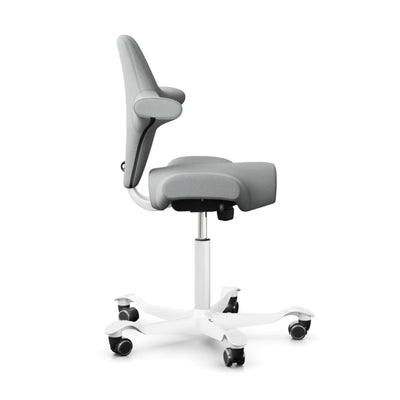 Hag Capisco 8106 Fabric, light grey/white