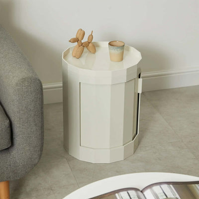 HAY Facet low cabinet, eggshell