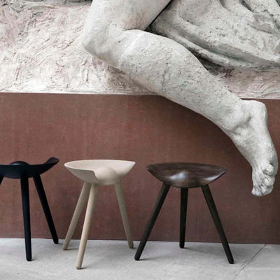 Audo Copenhagen ML42 stool, soap treated oak
