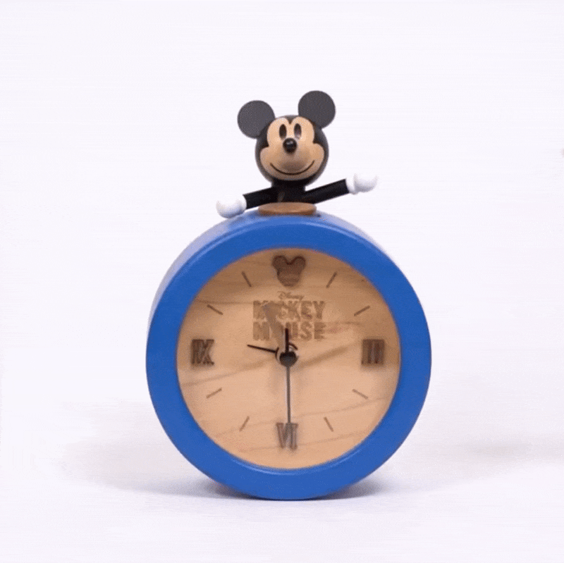 Wooderful Life x Disney Mickey Mouse table clock
