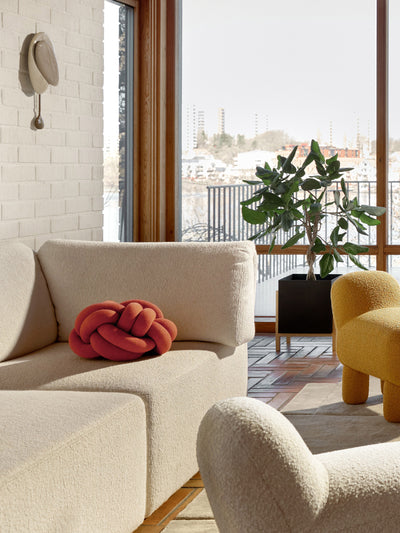 Design House Stockholm Knot cushion, klein blue