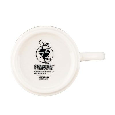 Yamaka Snoopy 75th anniversary mug, beige