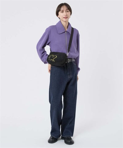 LeSportsac × PEANUTS mini shoulder bag, bright woodstock