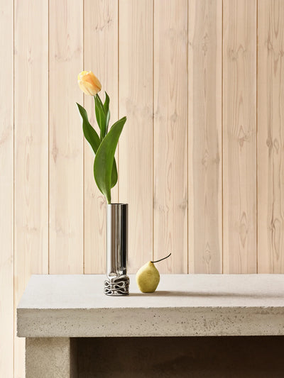 Design House Stockholm Hydraulic vase 25cm, stainless steel