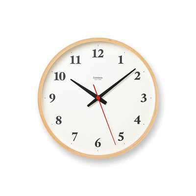 Lemnos Plywood clock