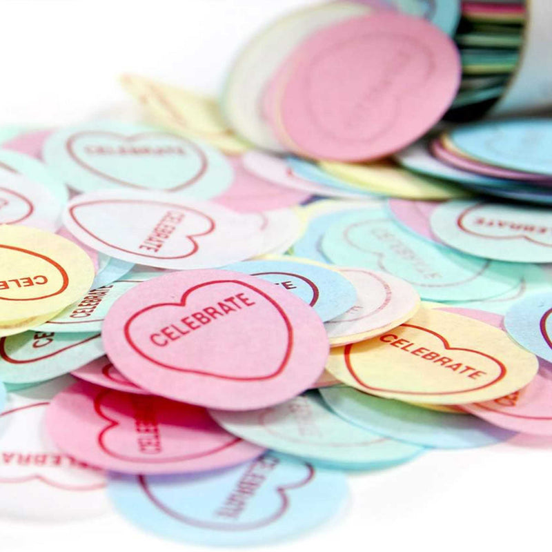 Suck UK Love Hearts Party Scatter Confetti