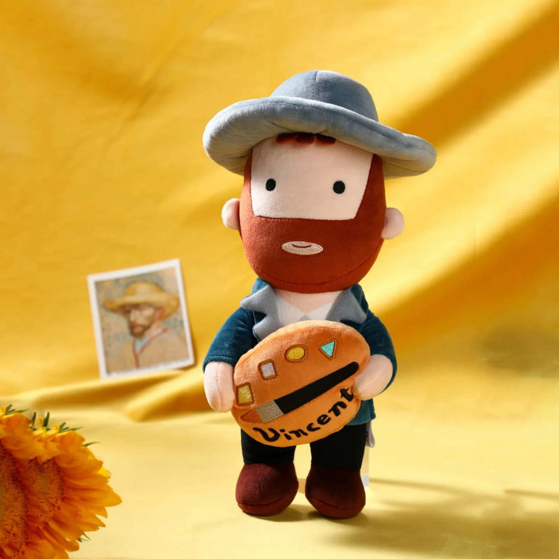 Vipo Van Gogh plush figure, palette