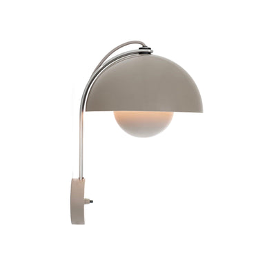 &Tradition Flowerpot VP8 wall lamp, grey beige