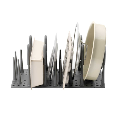 Umbra Peggy cookware organizer, Charcoal