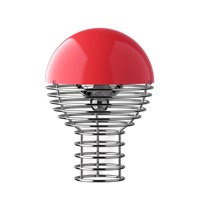 Verpan Wire ø18 Portable rechargeable lamp, red