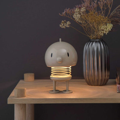 Hoptimist Bumble rechargeable lamp, latte