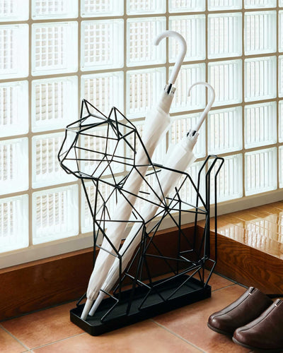 Studio Domo Cat Umbrella Stand , Black