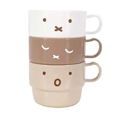 Miffy Stacking cup set, face