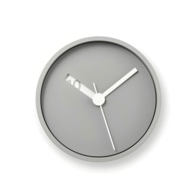 Lenmos Extra Normal clock, grey