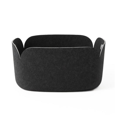 Muuto Restore basket 48 x 35 cm, black melange