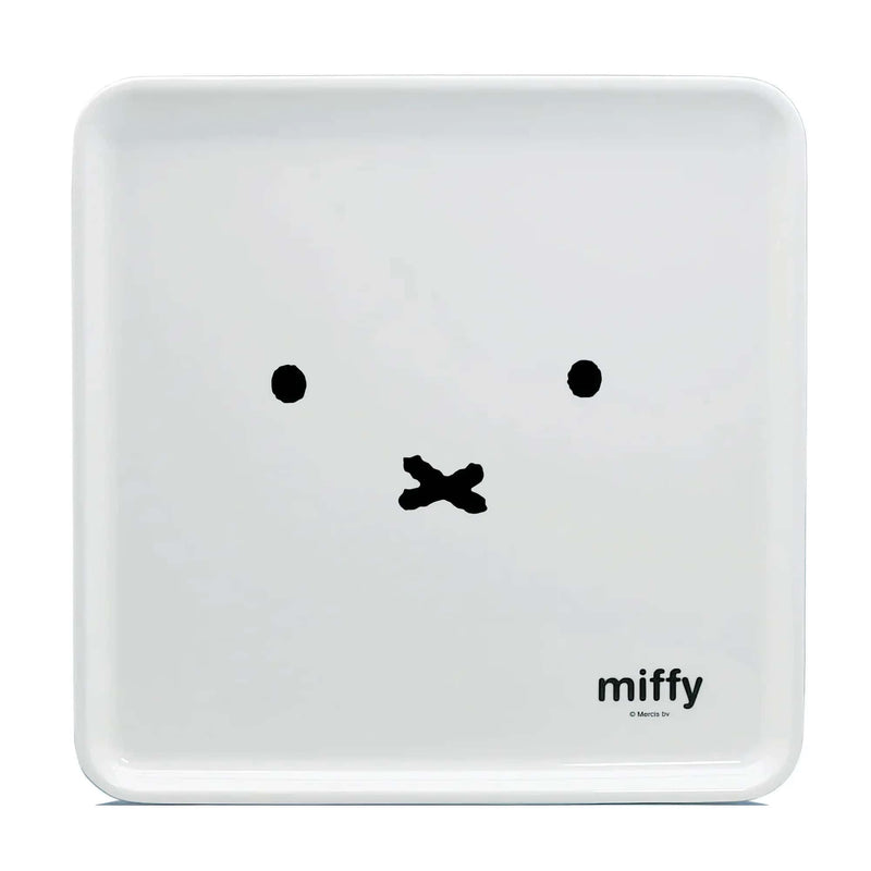 Miffy Face Series square tray, zoom