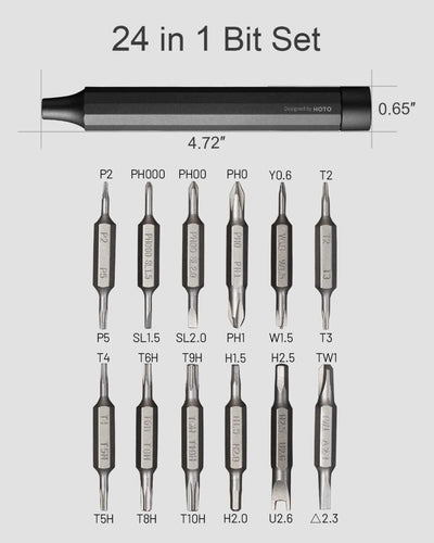 HOTO 24-in-1 Precision Screwdriver