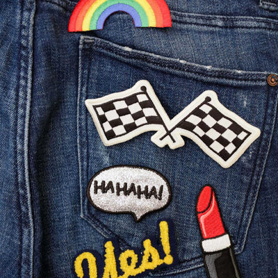 Kikkerland Girl Power Iron-On Patches