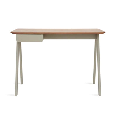 Blu Dot Stash Desk, Walnut/Grey