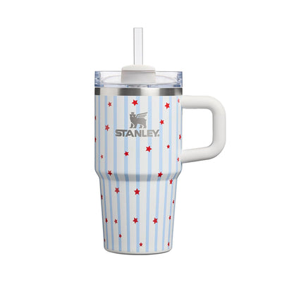 Stanley Quencher H2.0 Flowstate™ tumbler 20oz, blue starry stripes