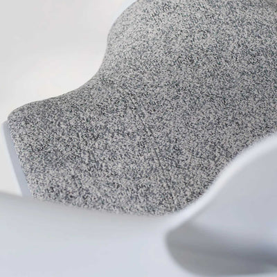 Hag Capisco Puls 8020 fabric, arda grey/white