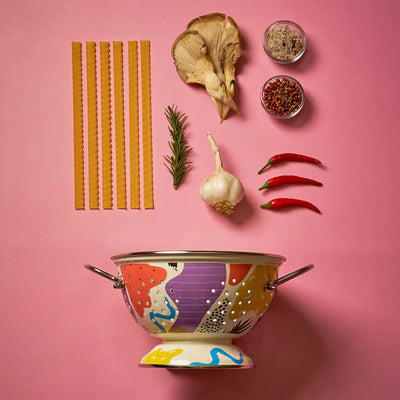 Kapka Enamel Flashback Small Colander