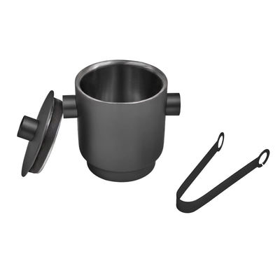 XLBoom Rondo ice bucket with tong, black
