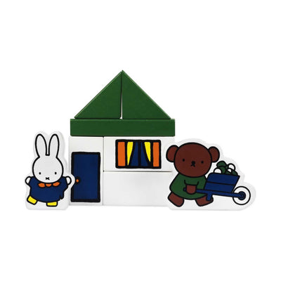 Bambolino Toy Miffy Farm Wooden Building Blocks