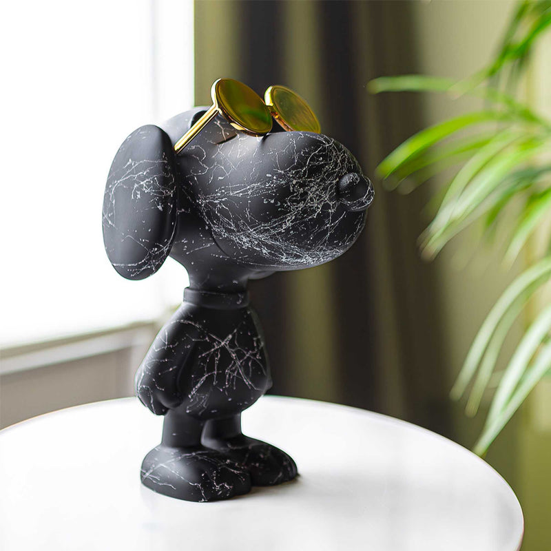 Leblon Delienne Snoopy Sun Graf, Black