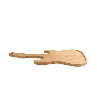 Kikkerland Bamboo Guitar Cutting Board