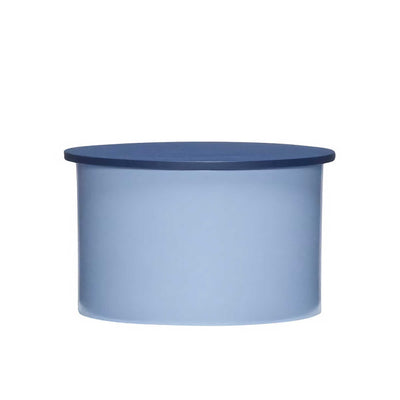 Hubsch District storage box small, blue