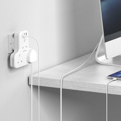 Momax ONEPLUG PD20W 2A1C 3-Position T-Socket
