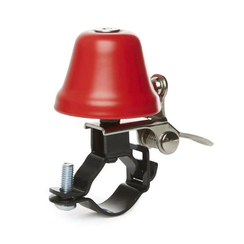 Kikkerland Classic bike bell, red