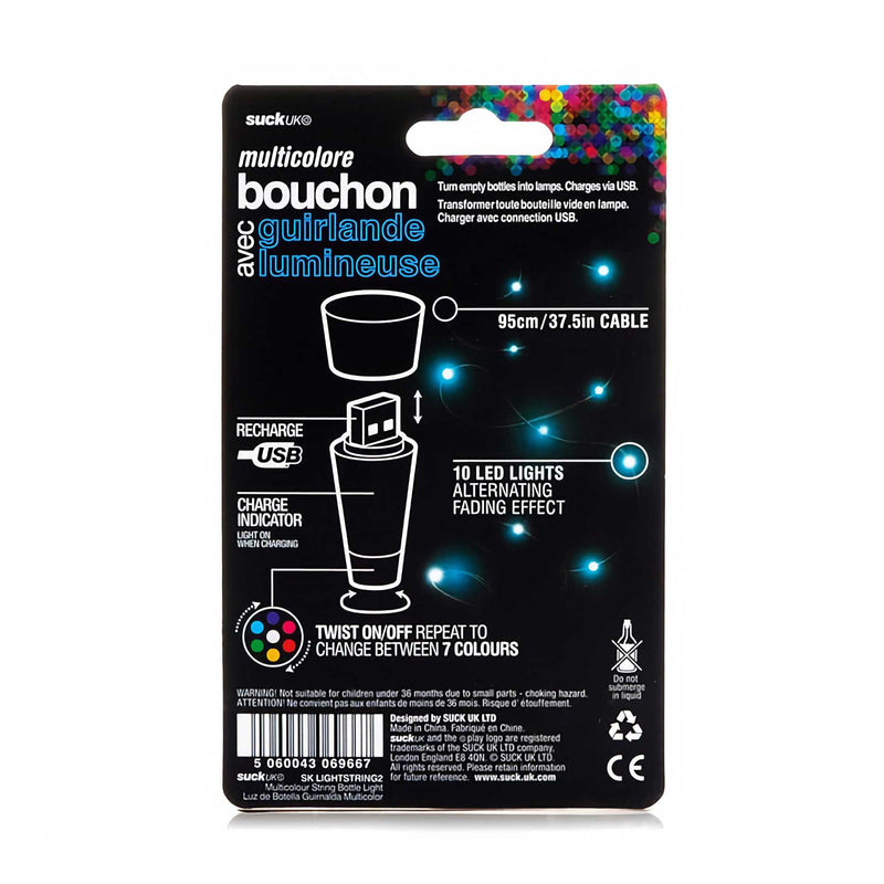 SUCK UK Multicolour String Light