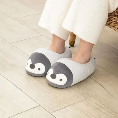 LivHeart Premium Nemu Nemu Animals room shoes, Penguin