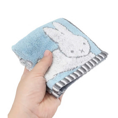 Marushin Miffy mini towel, full of rabbits