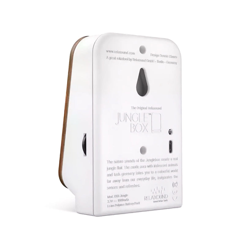 Relaxound Junglebox motion sensor soundbox, Oak