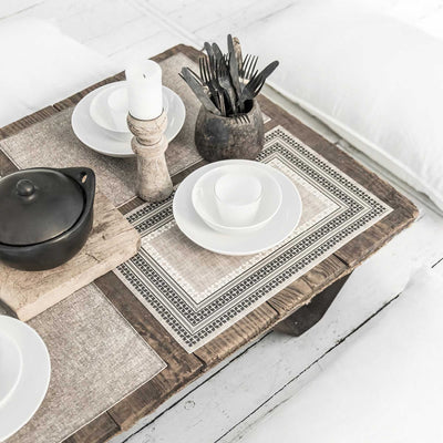 Beija Flor Cross Stitch Vinyl Placemat