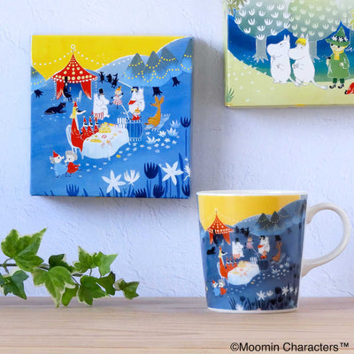 Yamaka Shoten Moomin Art Canvas Mug, Party
